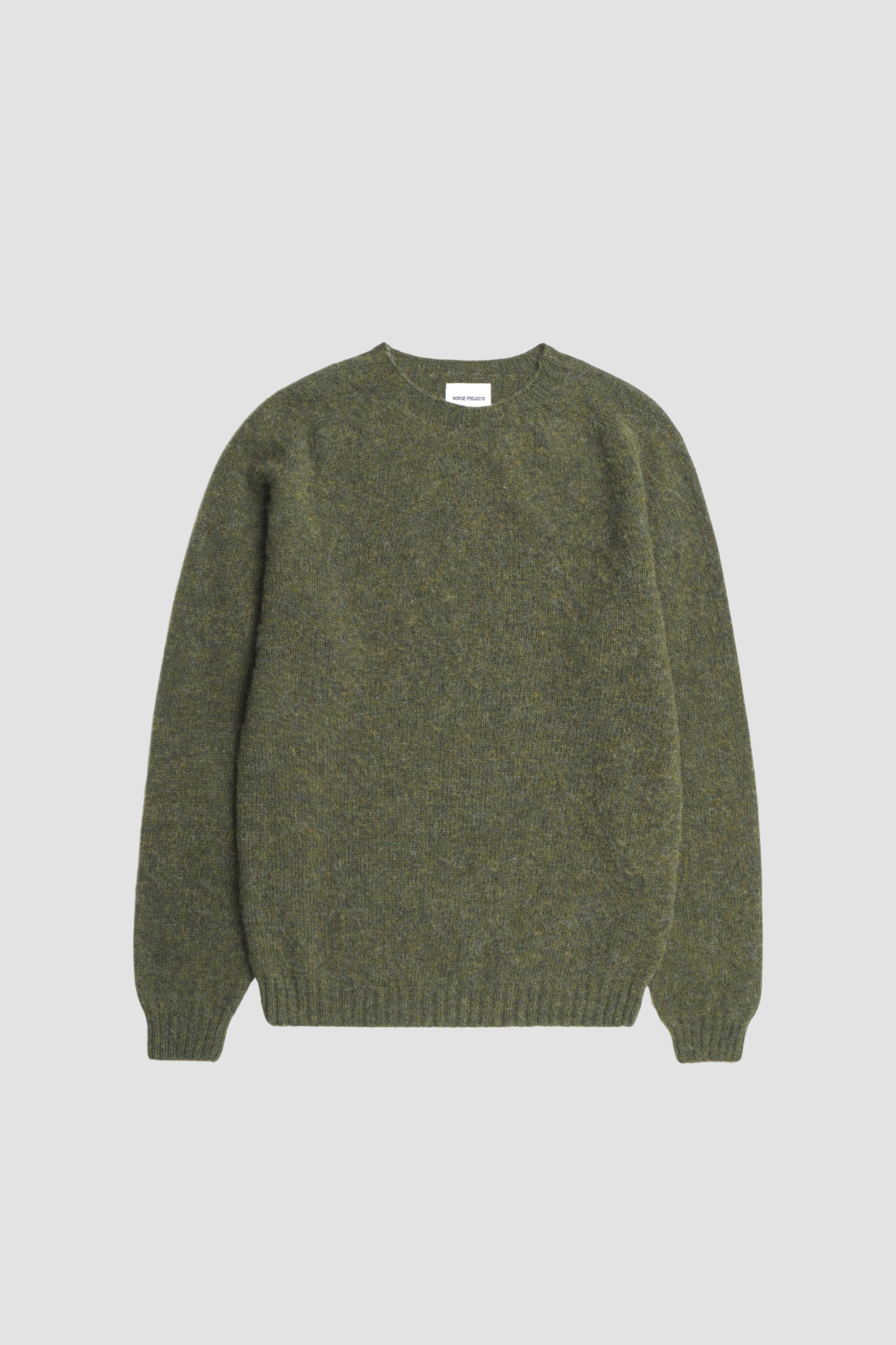 BIRNIR BRUSHED LAMBWOOL Olive Night