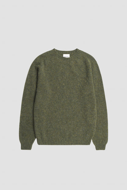 BIRNIR BRUSHED LAMBWOOL Olive Night