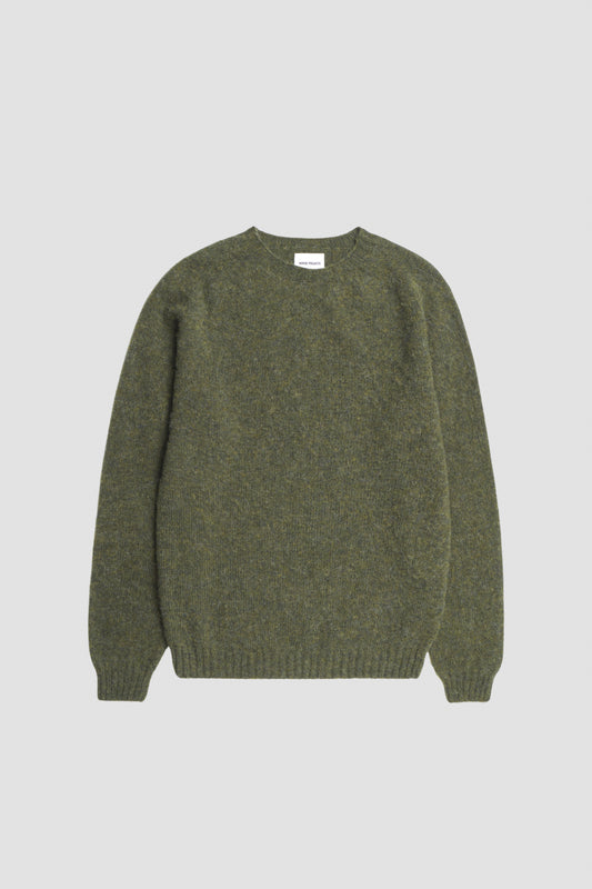 BIRNIR BRUSHED LAMBWOOL Olive Night