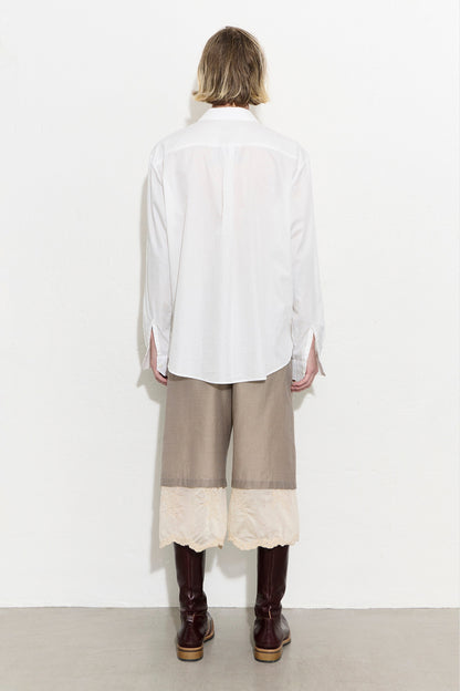PROMISE SHIRT Ivory Cloud Breezy Cotton