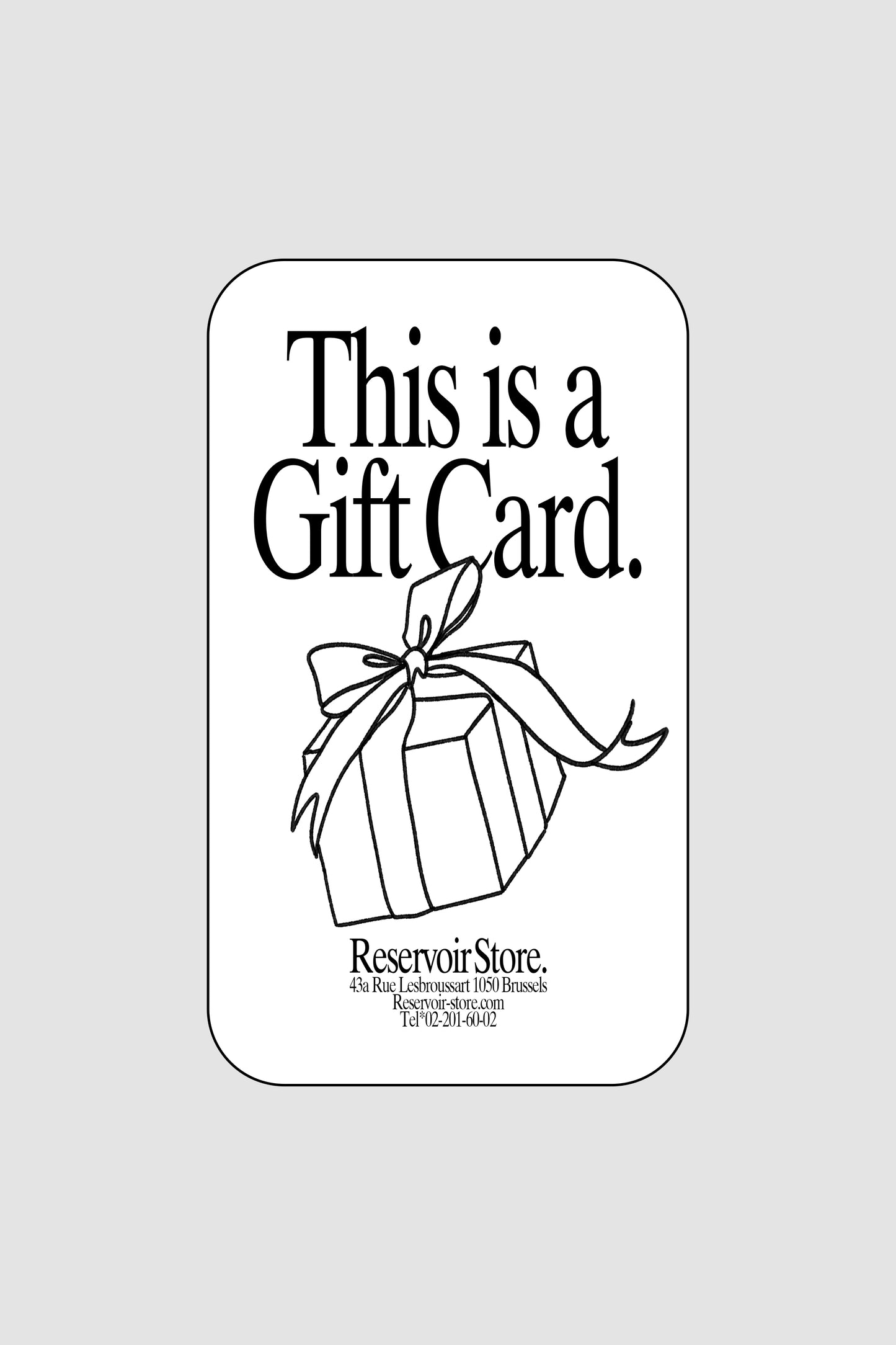 GIFT CARD