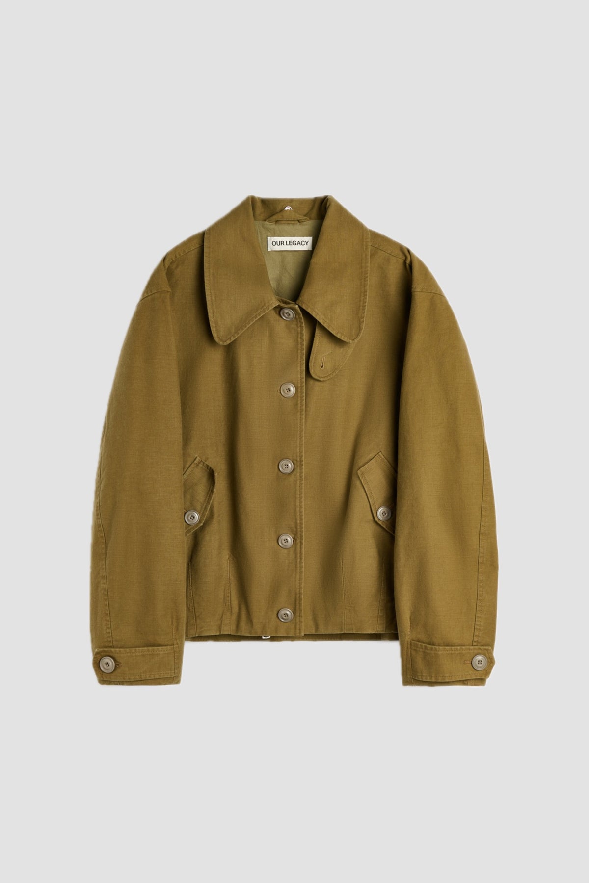 AERIAL JACKET pigment khaki knife edge twill