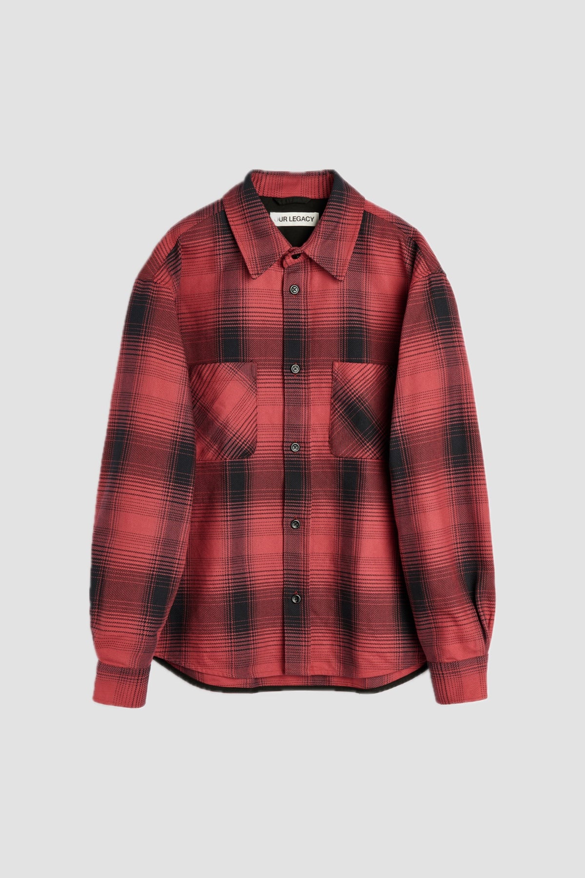 WHOPPIN SHIRT bison check ranch cotton