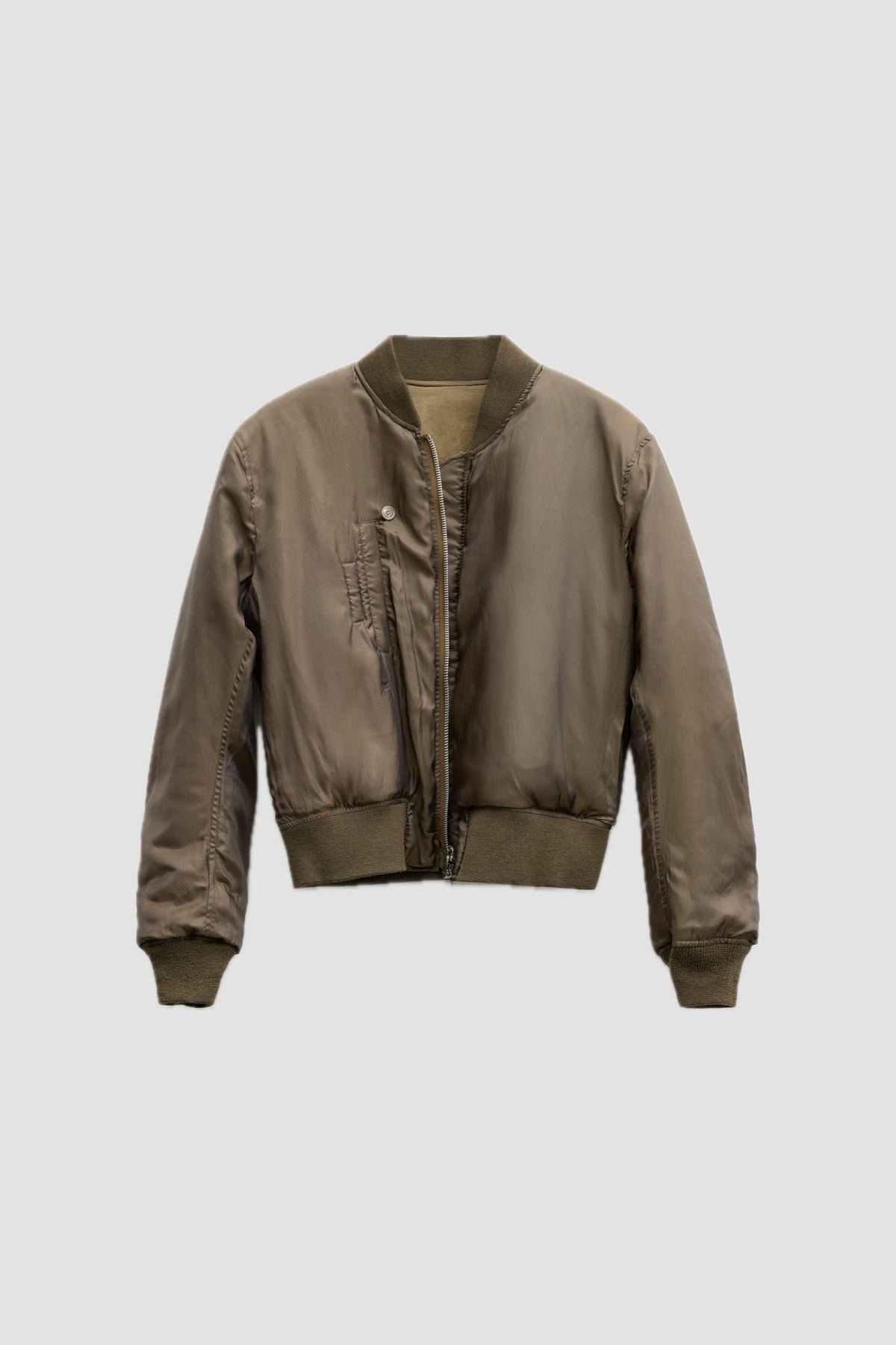 BOMBER marsh khaki wax dipped cupro