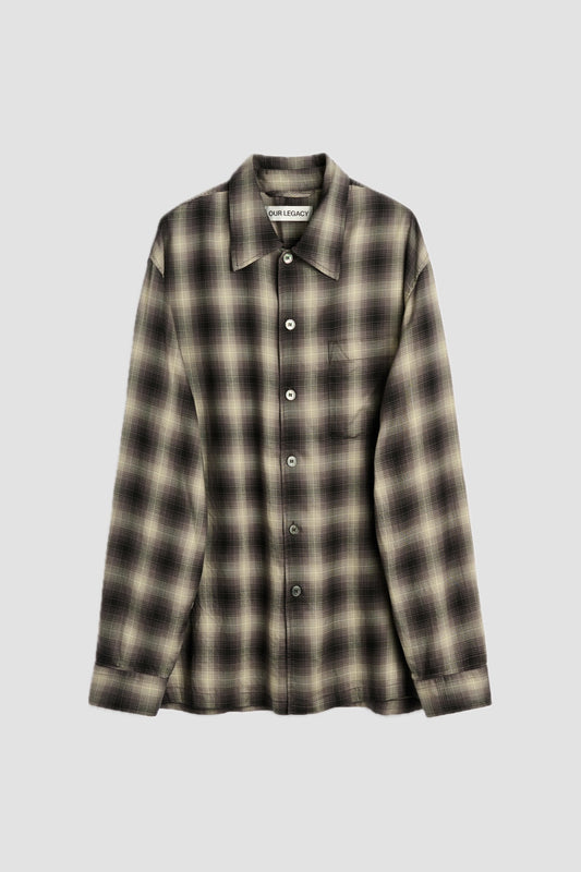 EVERY SHIRT taos check saloon tencel
