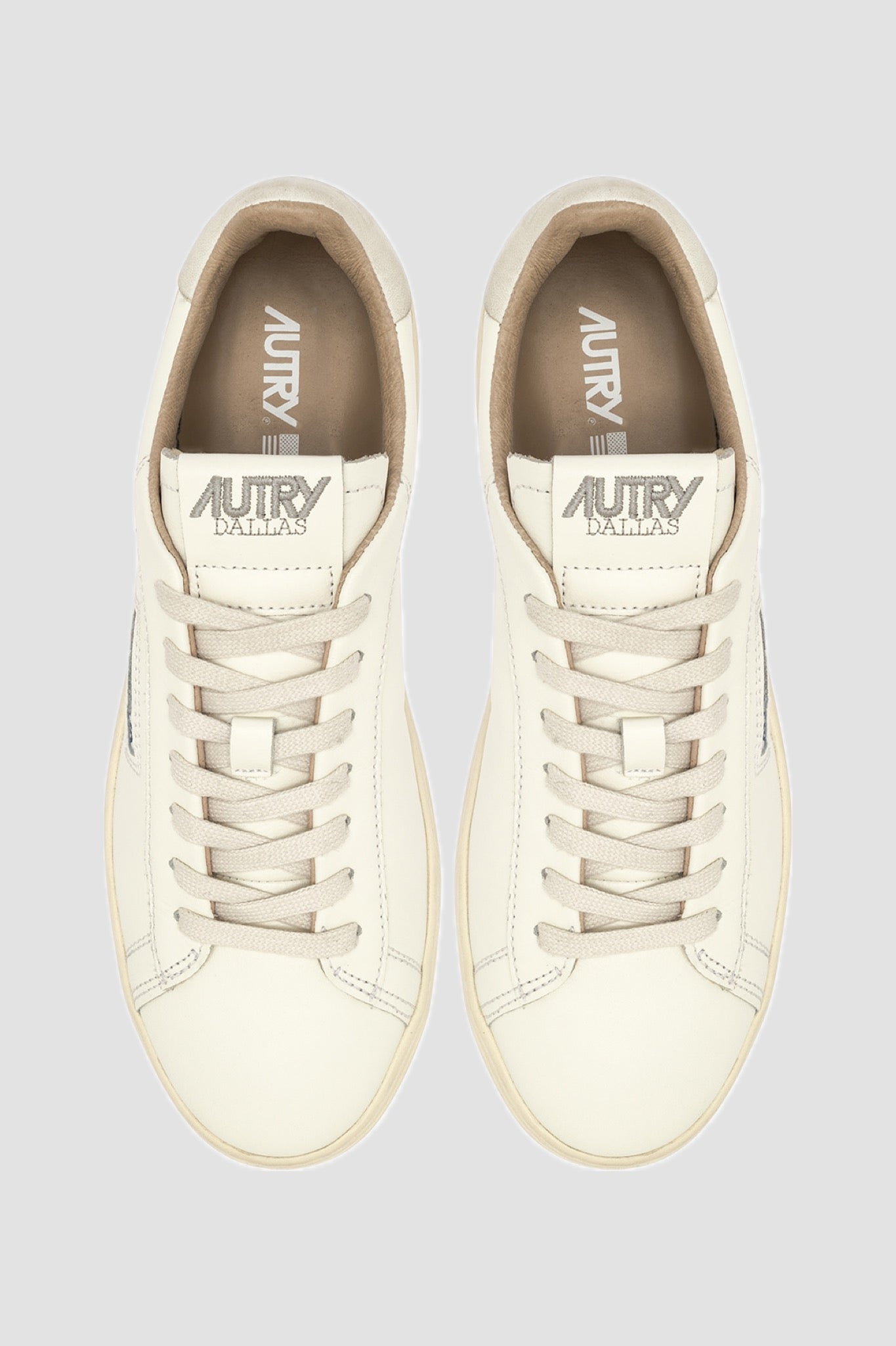 DALLAS LOW LEATHER Marshmallow