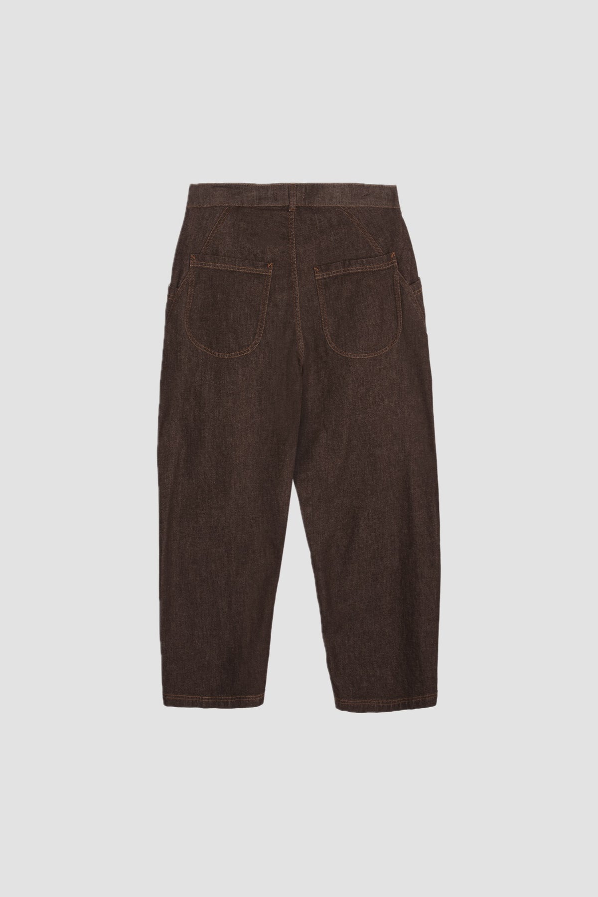 TWISTED SEAM TROUSER brown
