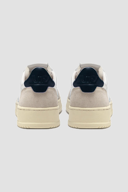 MEDALIST LOW LEATHER/SUEDE White/Blue