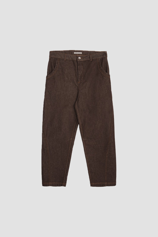 TWISTED SEAM TROUSER brown