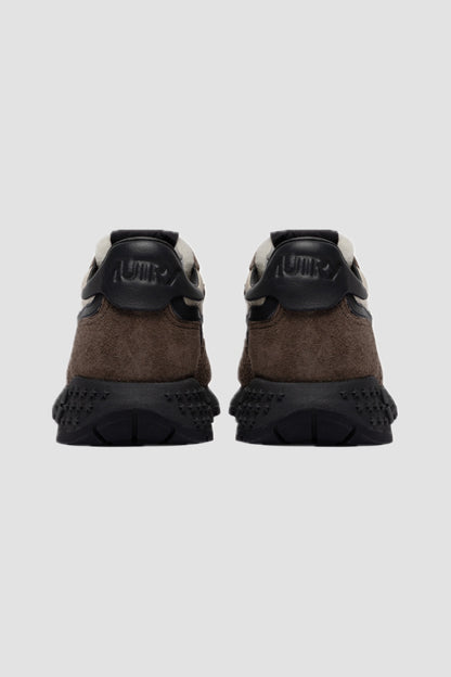 REELWIND LOW SUEDE/NYLON Dark bark pebble