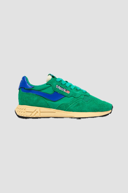 REELWIND LOW SUEDE/NET emerald/dizzle blue