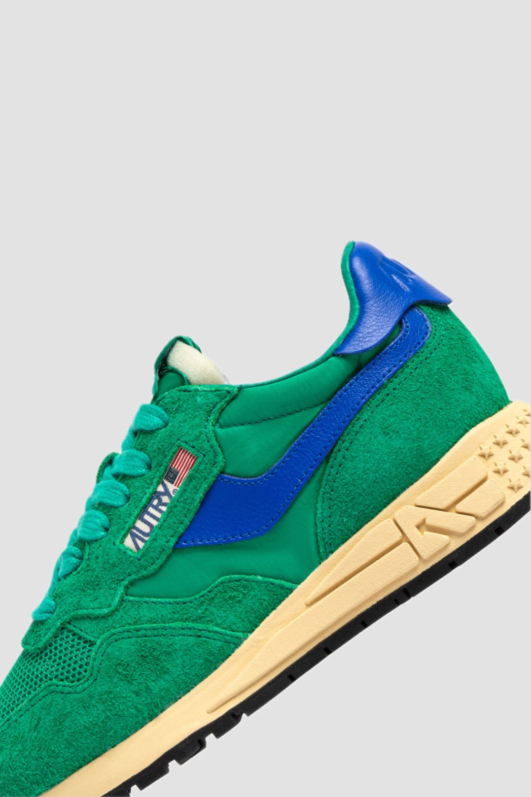REELWIND LOW SUEDE/NET emerald/dizzle blue