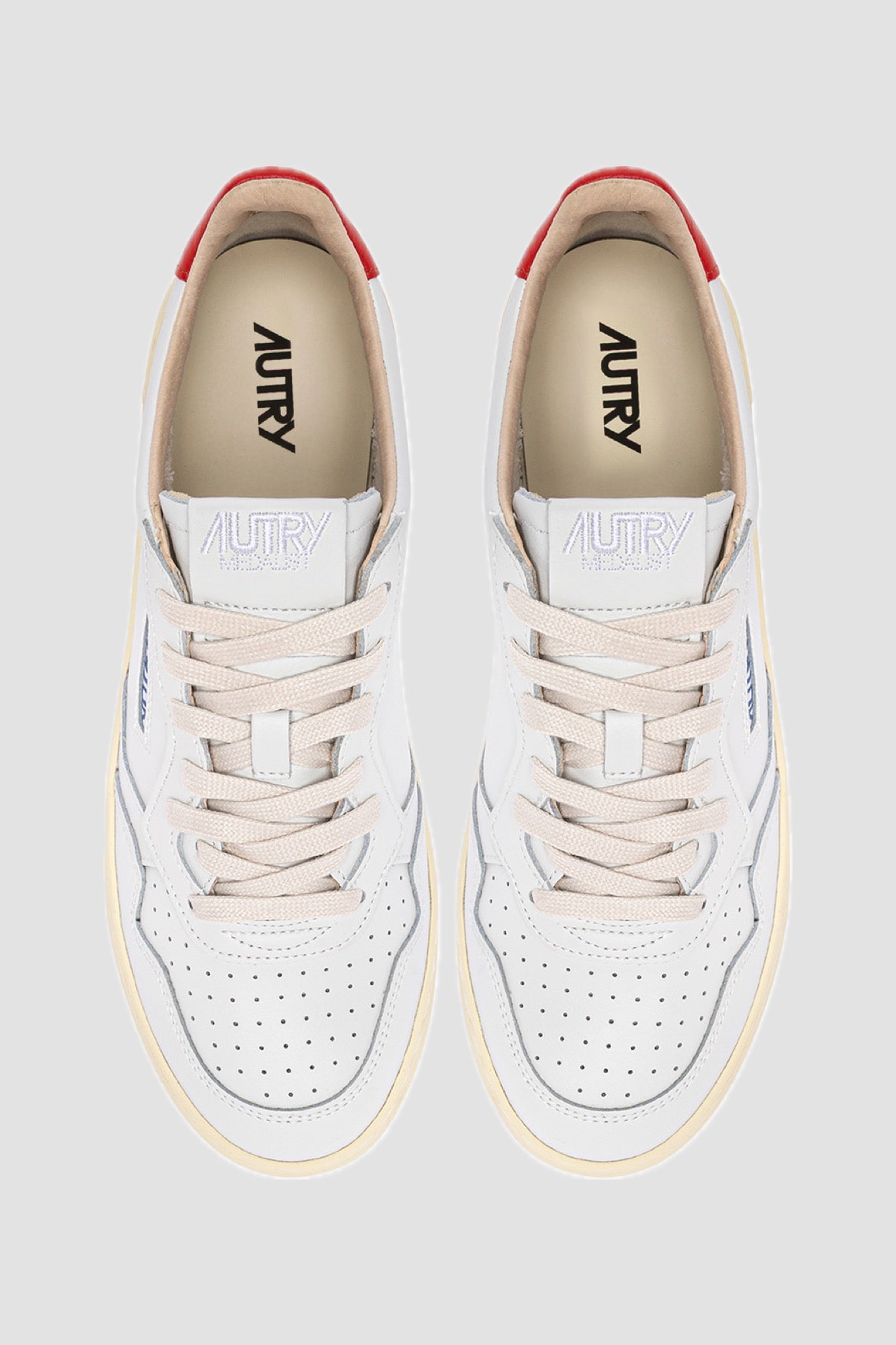 MEDALIST LOW LEATHER/ART White/Spicy