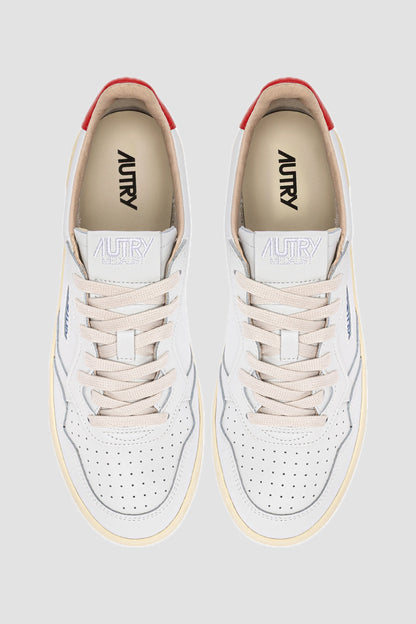 MEDALIST LOW LEATHER/ART White/Spicy