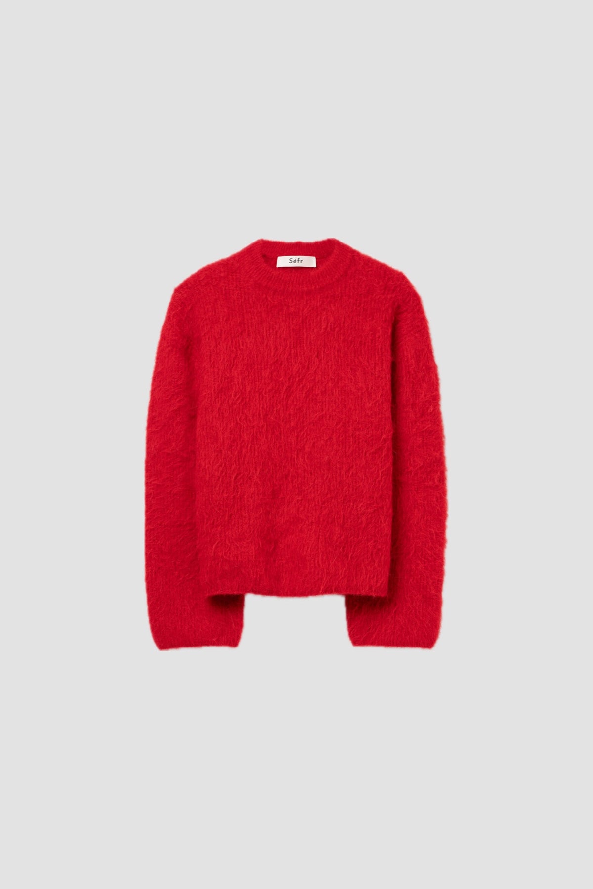 HARU SWEATER red alpaca