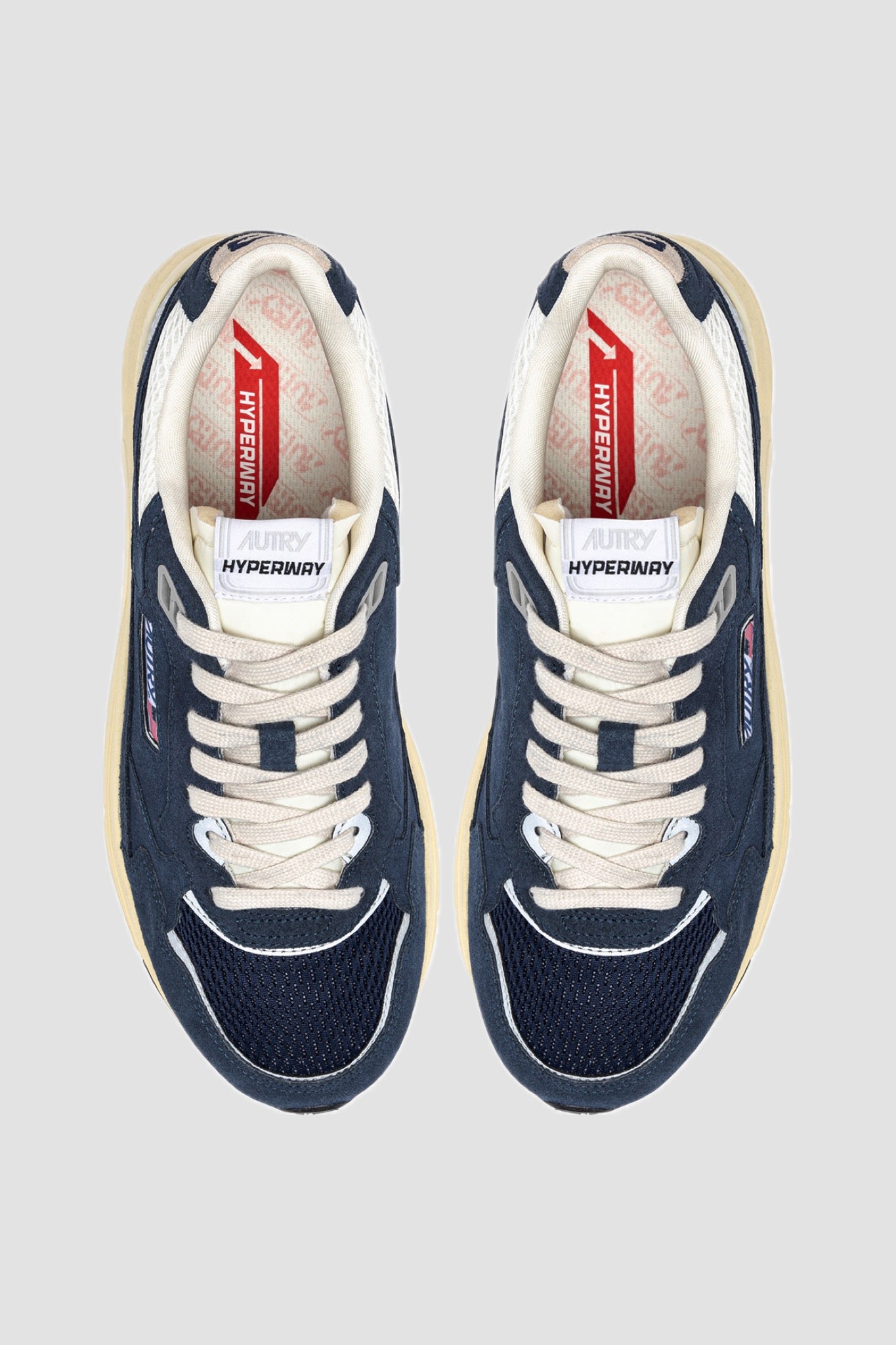 HYPERWAY LOW SUEDE/MESH Bluette/Silver