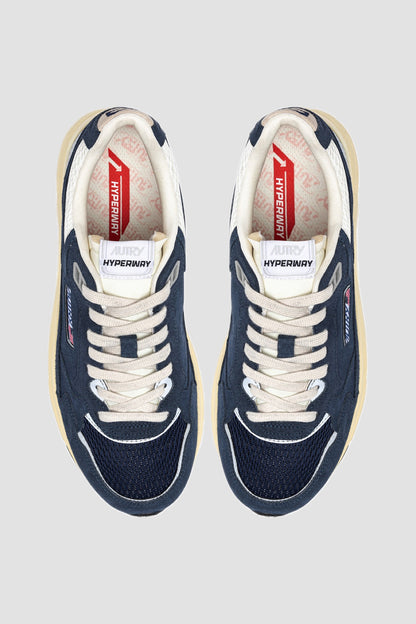 HYPERWAY LOW SUEDE/MESH Bluette/Silver