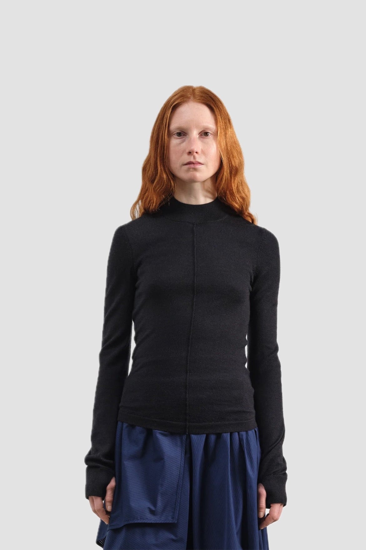 YOUTH TEE KNIT black