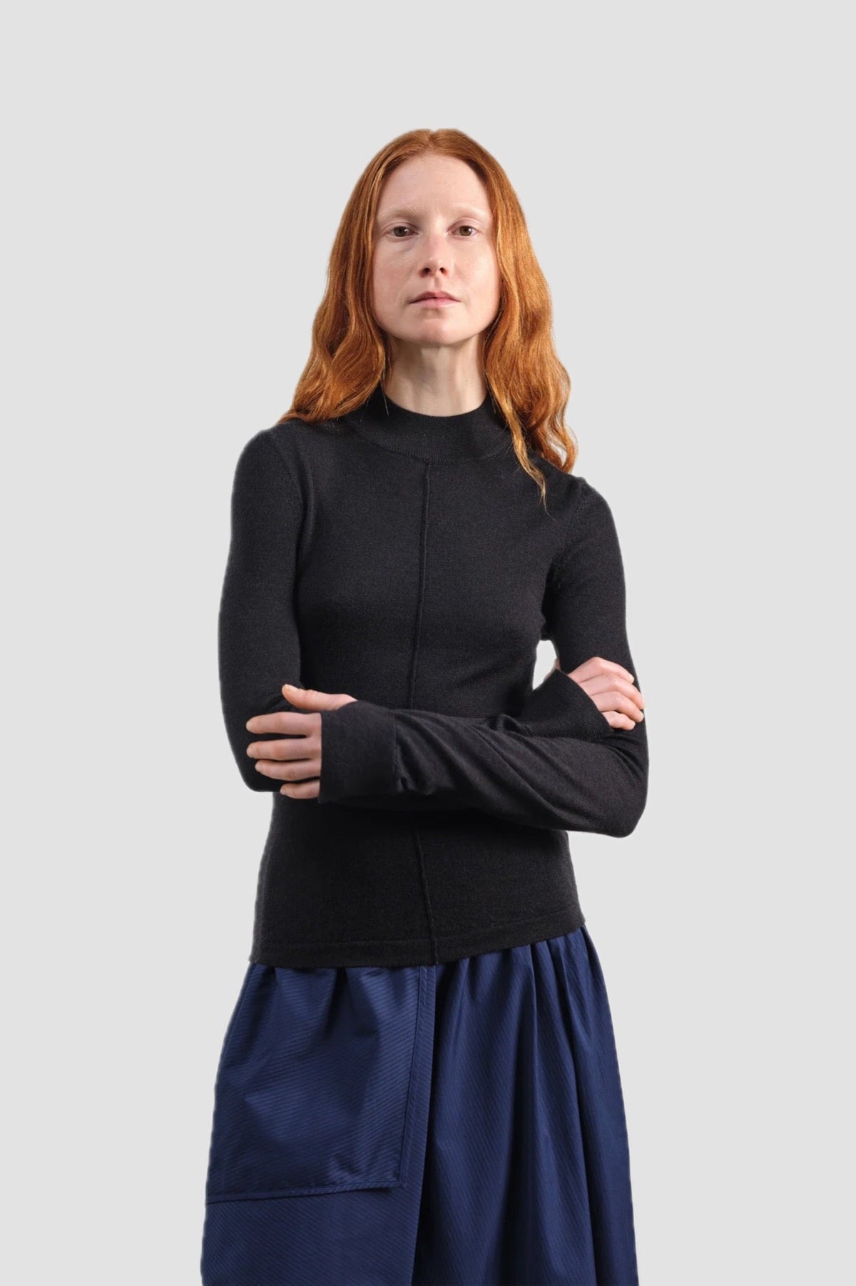YOUTH TEE KNIT black