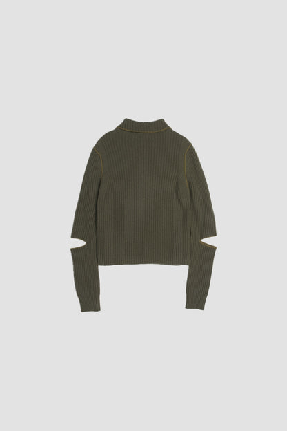 PEEKA KNIT dark green