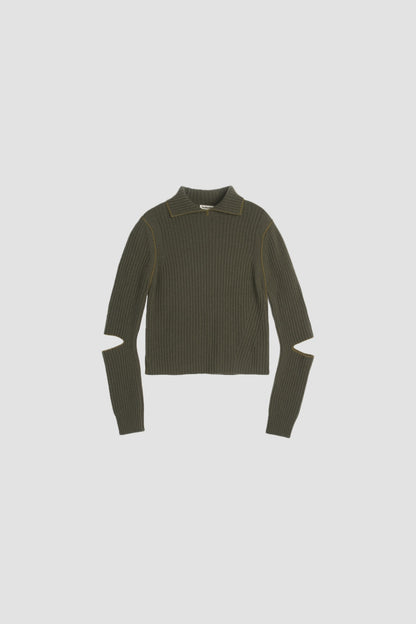 PEEKA KNIT dark green
