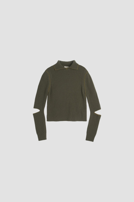PEEKA KNIT dark green