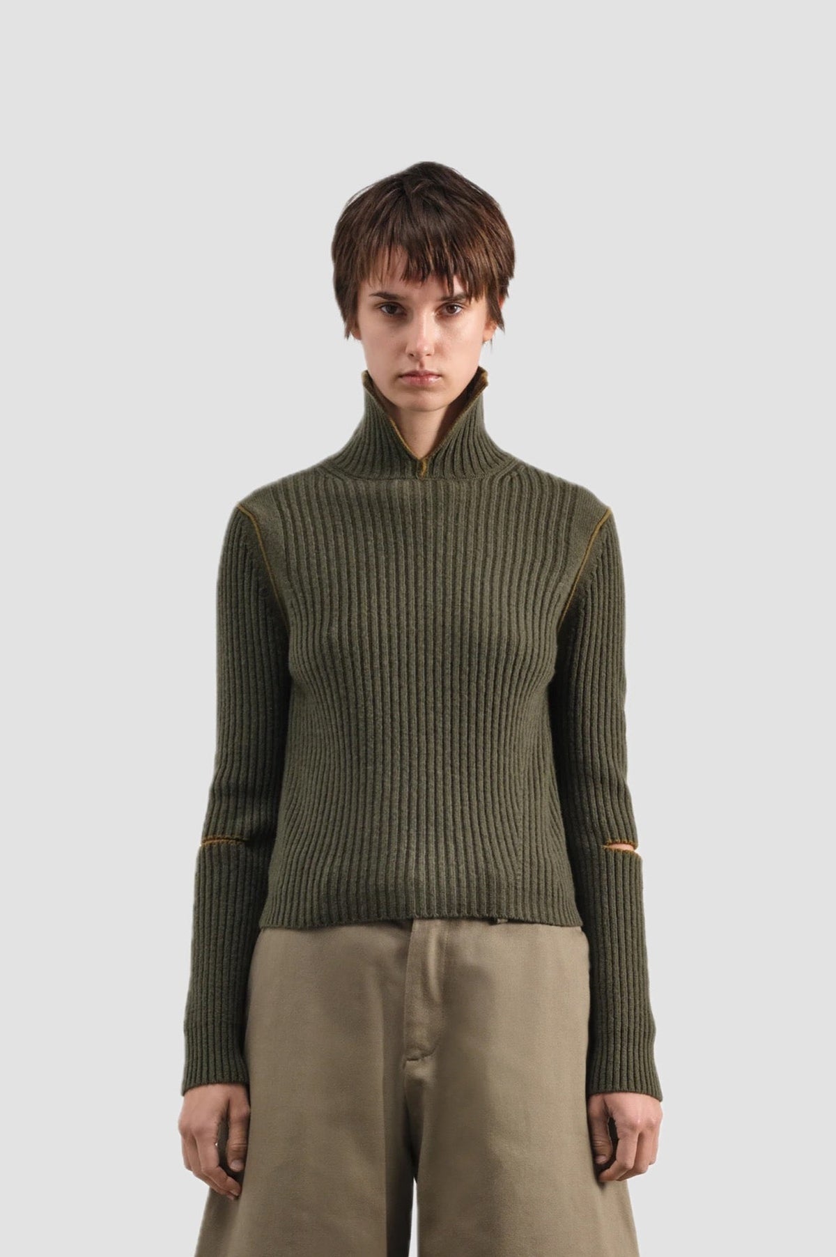 PEEKA KNIT dark green
