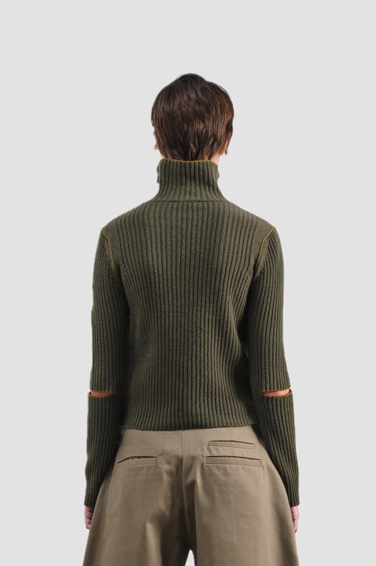 PEEKA KNIT dark green