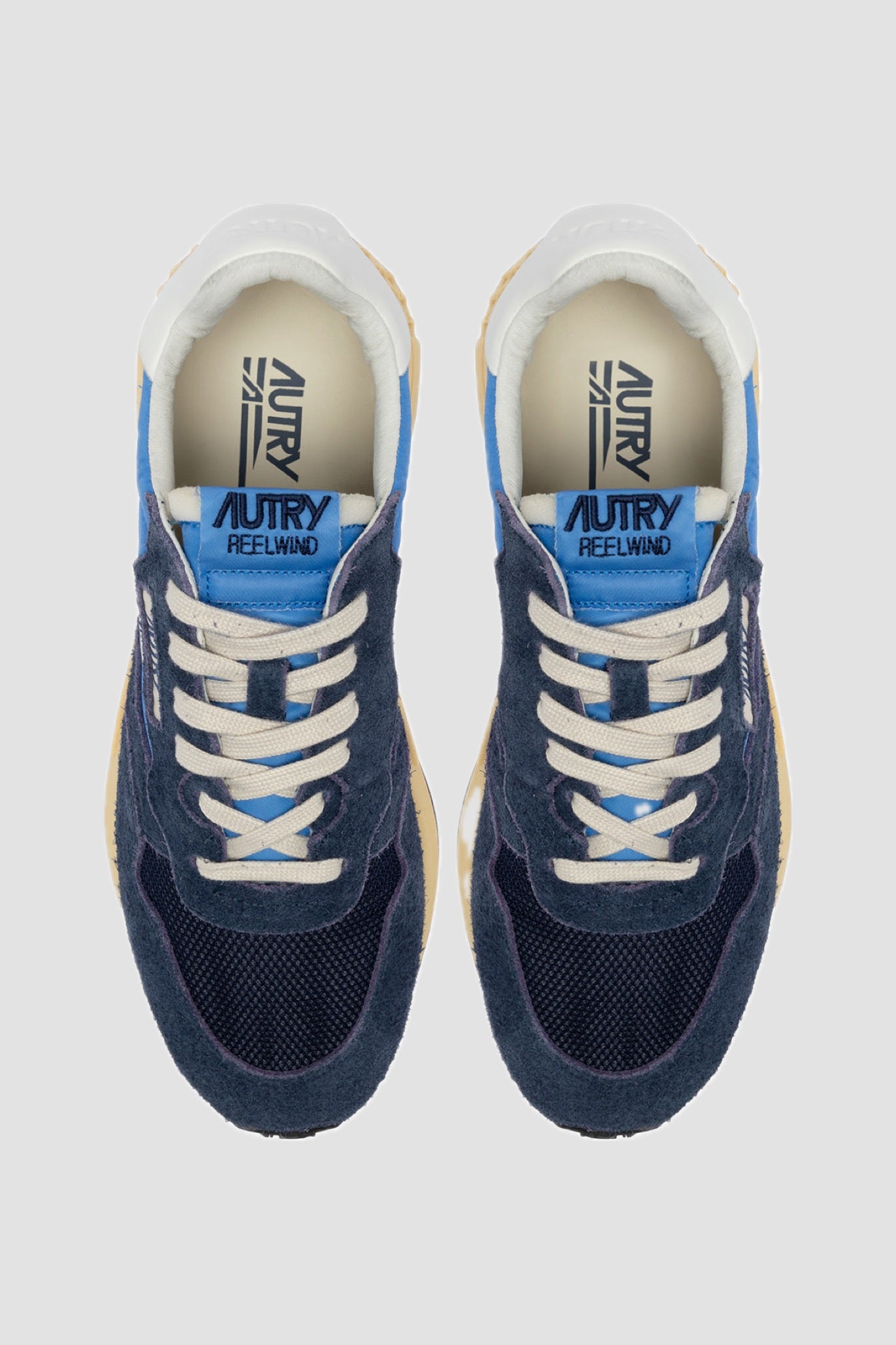 REELWIND LOW SUEDE NET Bluette/ Digital blue