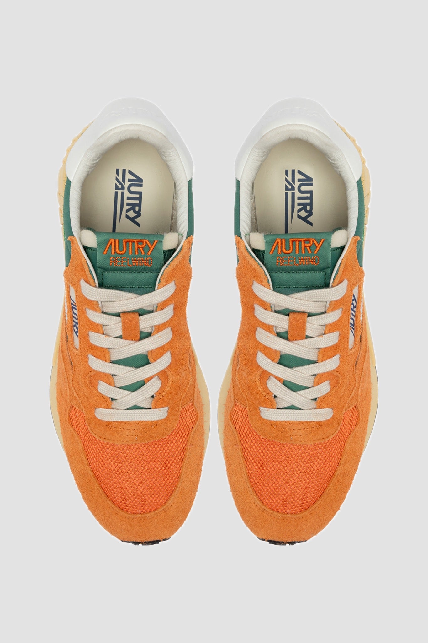 REELWIND LOW SUEDE NET Eden/ Fanta