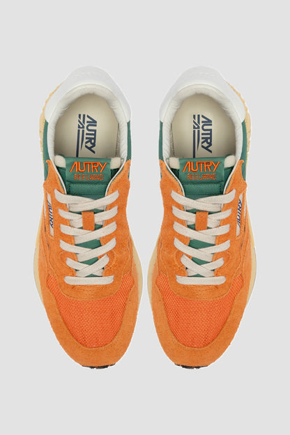 REELWIND LOW SUEDE NET Eden/ Fanta