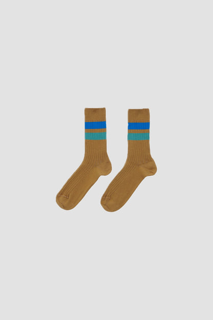 RACE OVERANKLE SOCKS silva brown