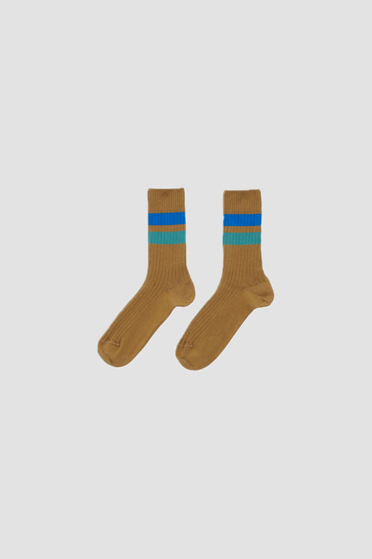 RACE OVERANKLE SOCKS silva brown
