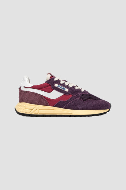 REELWIND LOW SUEDE NET Amarone/ Plum
