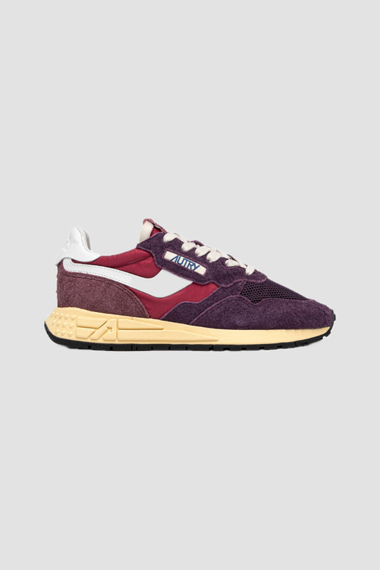 REELWIND LOW SUEDE NET Amarone/ Plum
