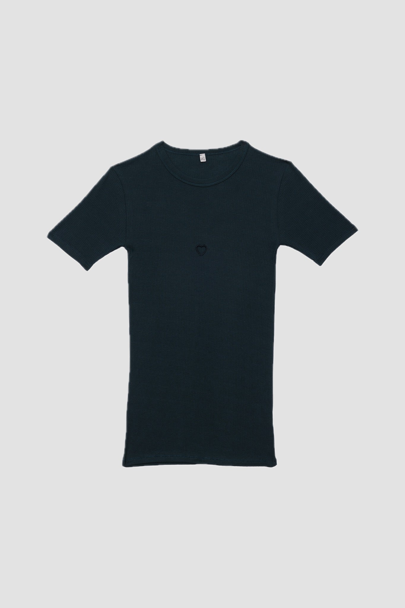 HEART TEE SHIRT HIRSU Green