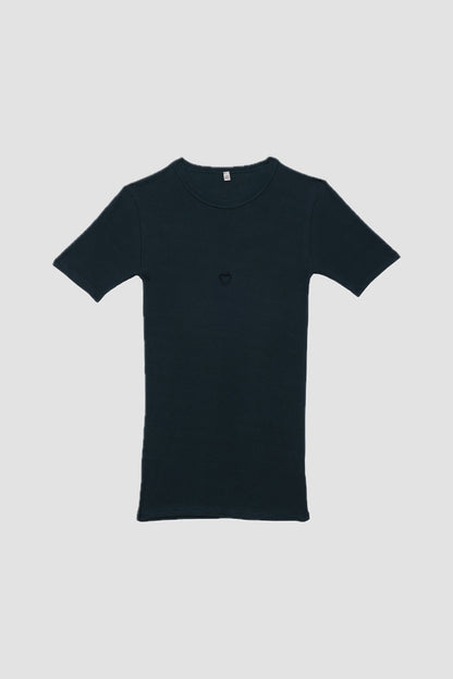 HEART TEE SHIRT HIRSU Green