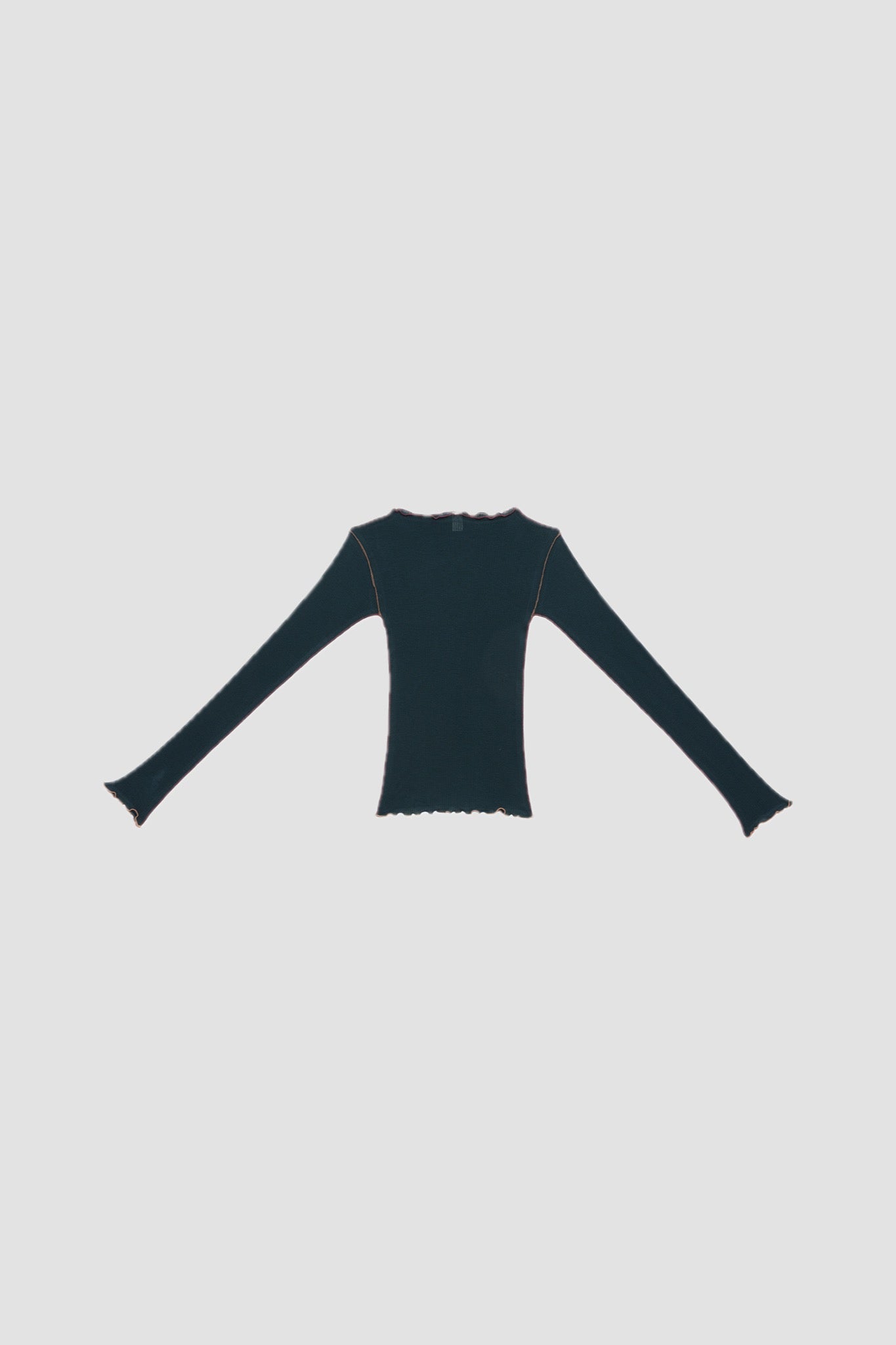 VEIN LONG SLEEVE TEE HIRSU Green