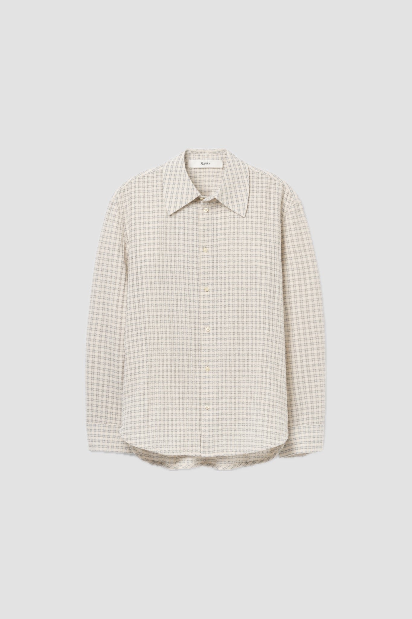 WES SHIRT Subtle Beige Check