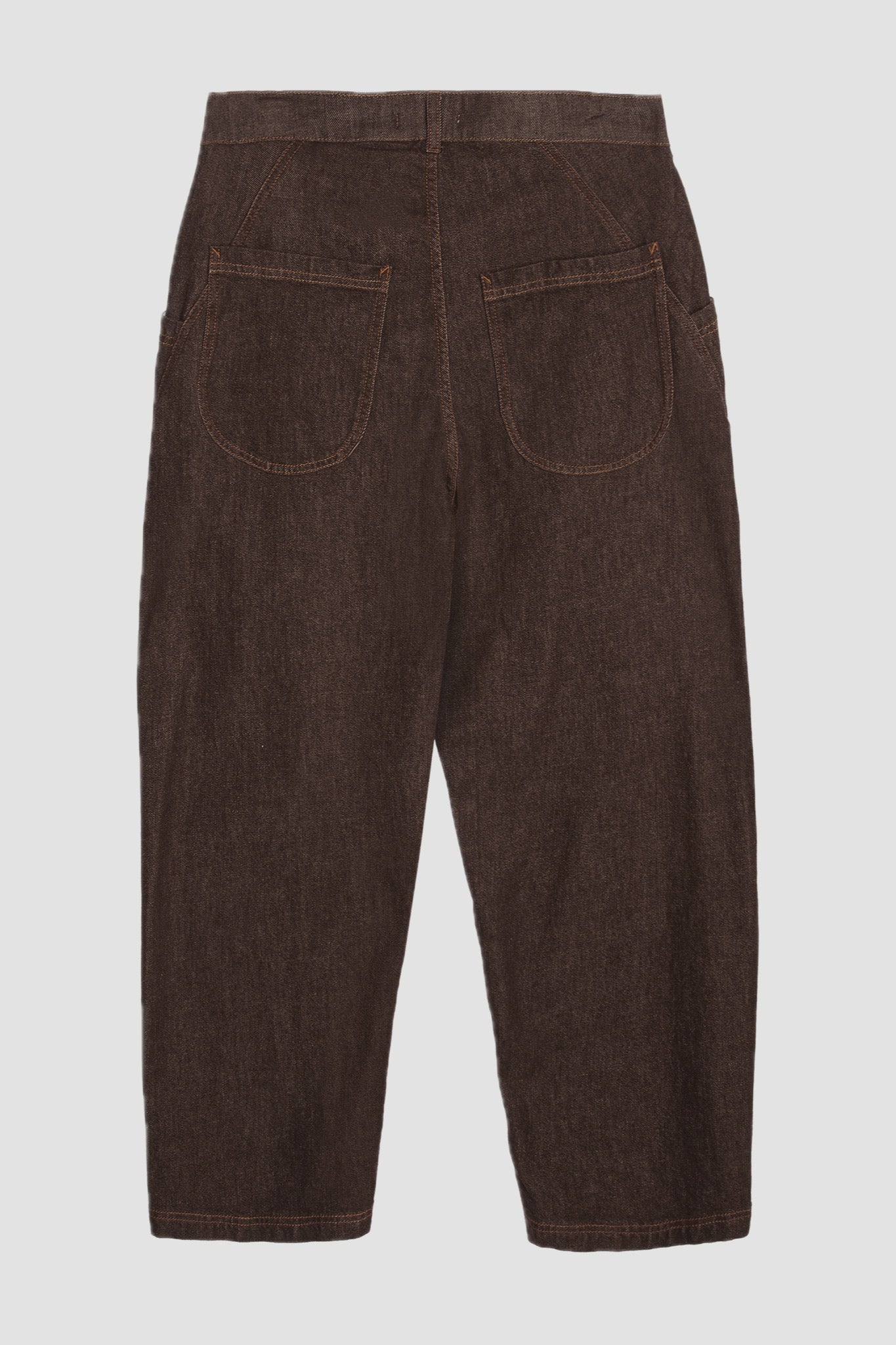 TWISTED SEAM TROUSER brown