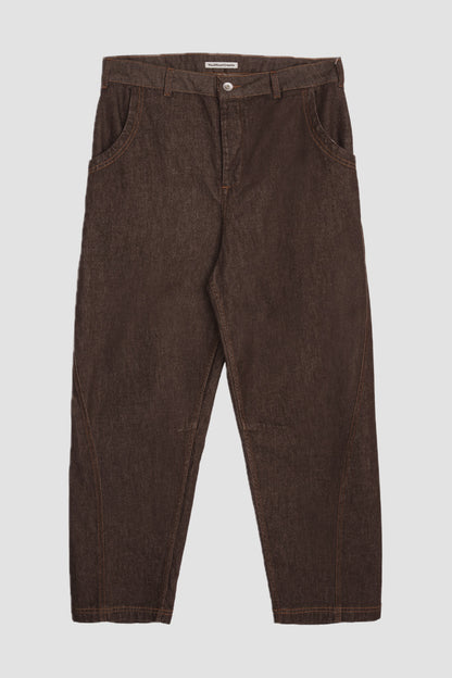 TWISTED SEAM TROUSER brown