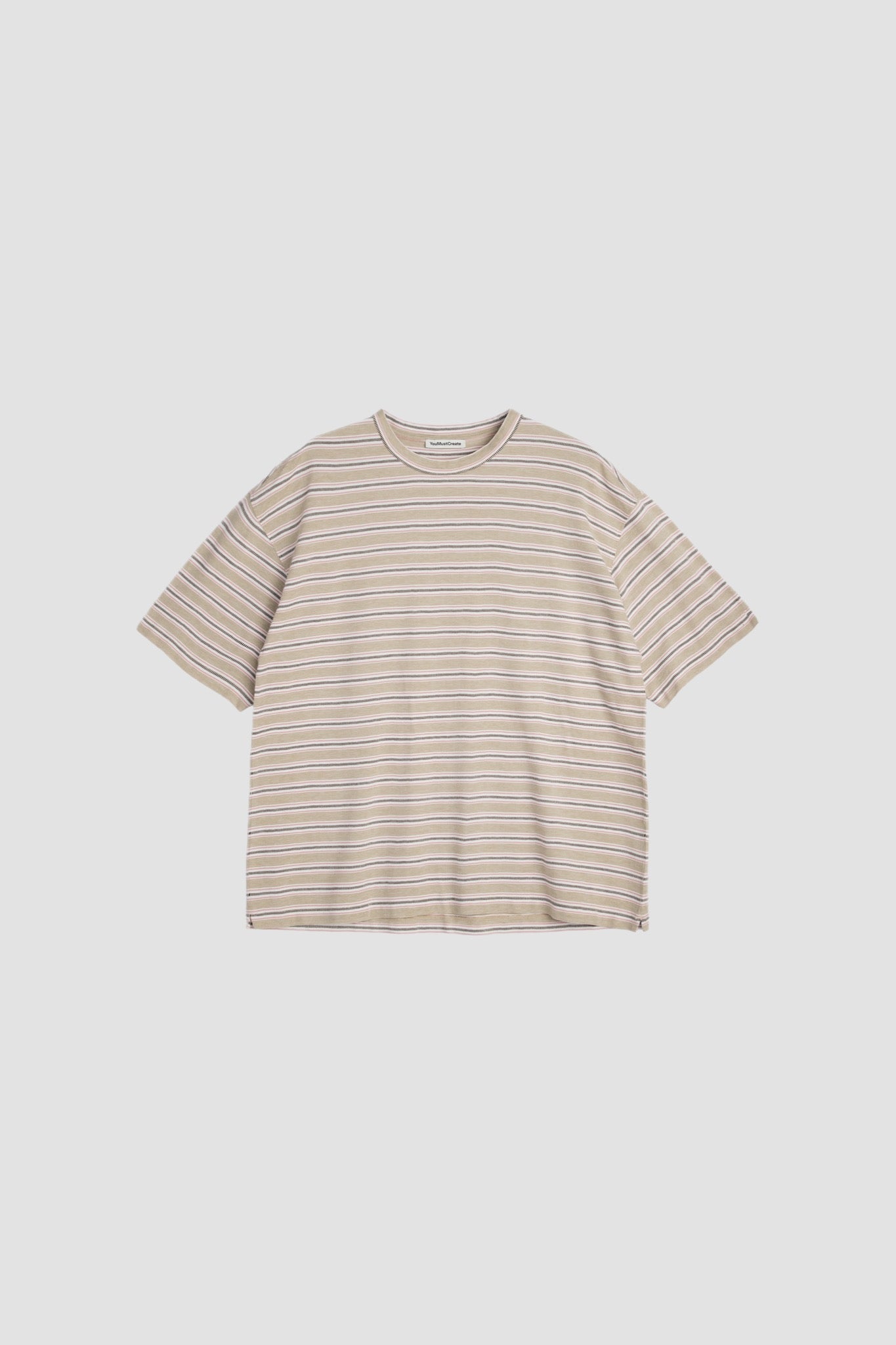 TRIPLE T SHIRT taupe multi
