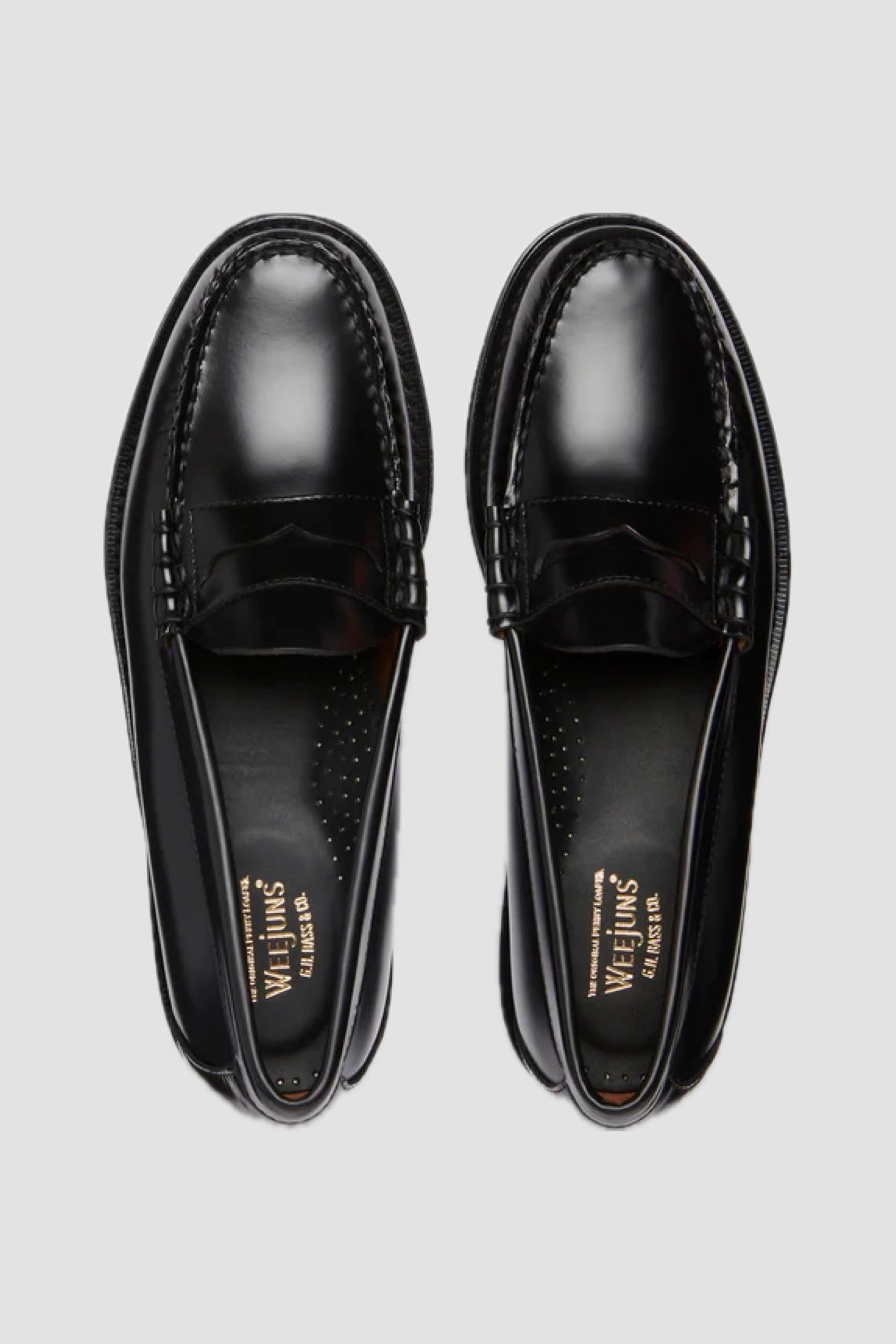WEEJUN HERITAGE LARSON MOC PENNY Black