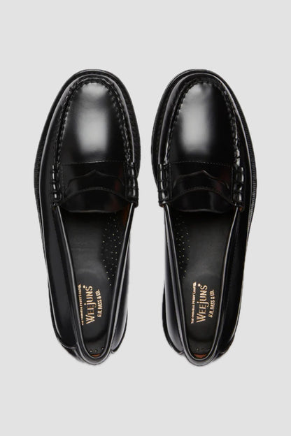 WEEJUN HERITAGE LARSON MOC PENNY Black