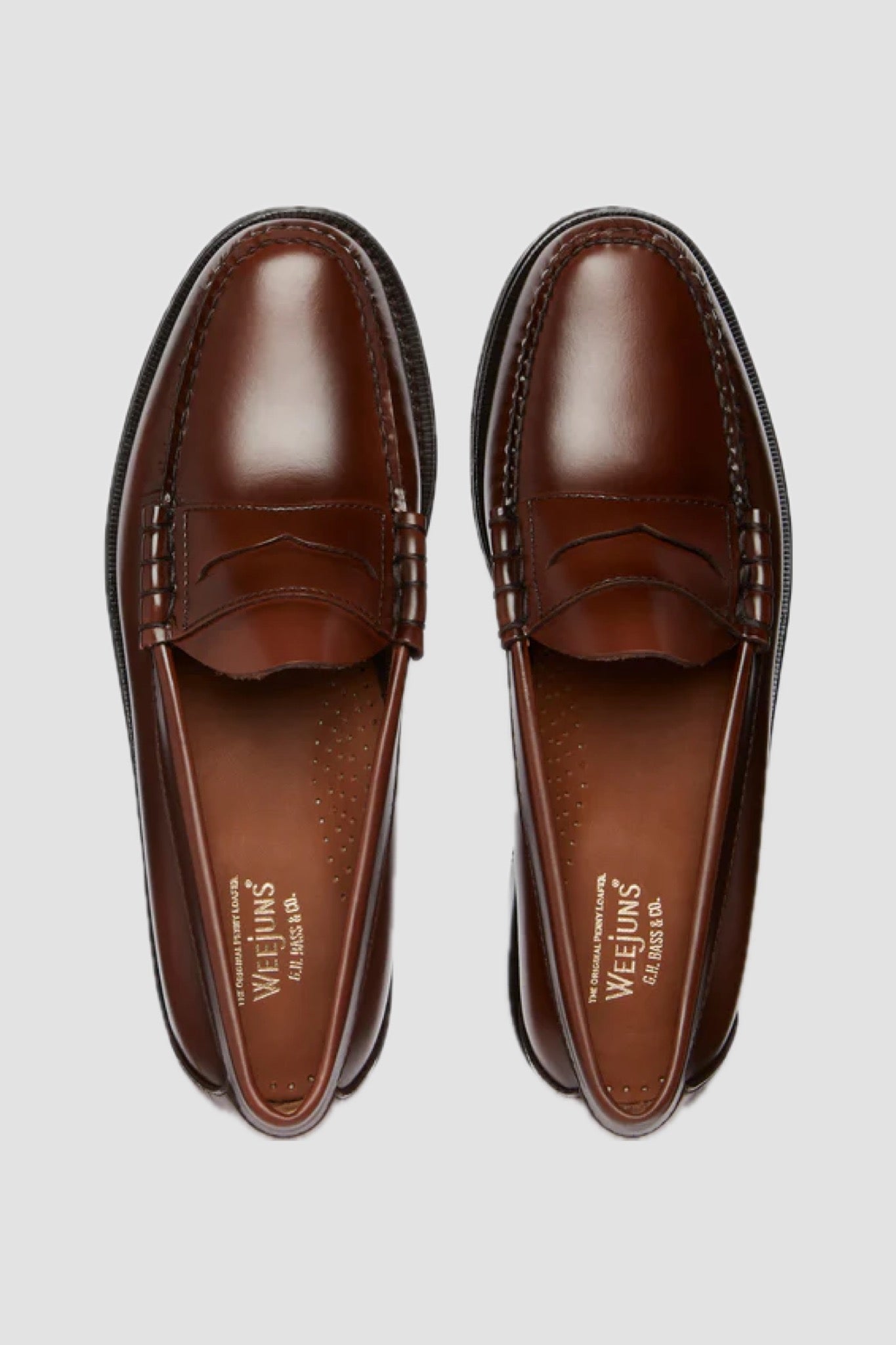 WEEJUN HERITAGE LARSON MOC PENNY Mid Brown