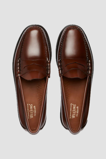 WEEJUN HERITAGE LARSON MOC PENNY Mid Brown