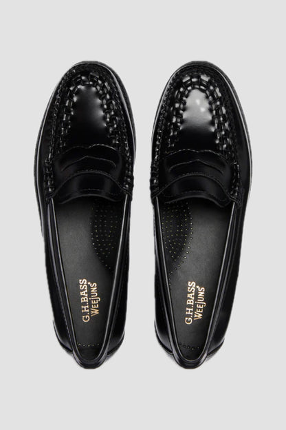 WEEJUN WMN PENNY WEAVE Black