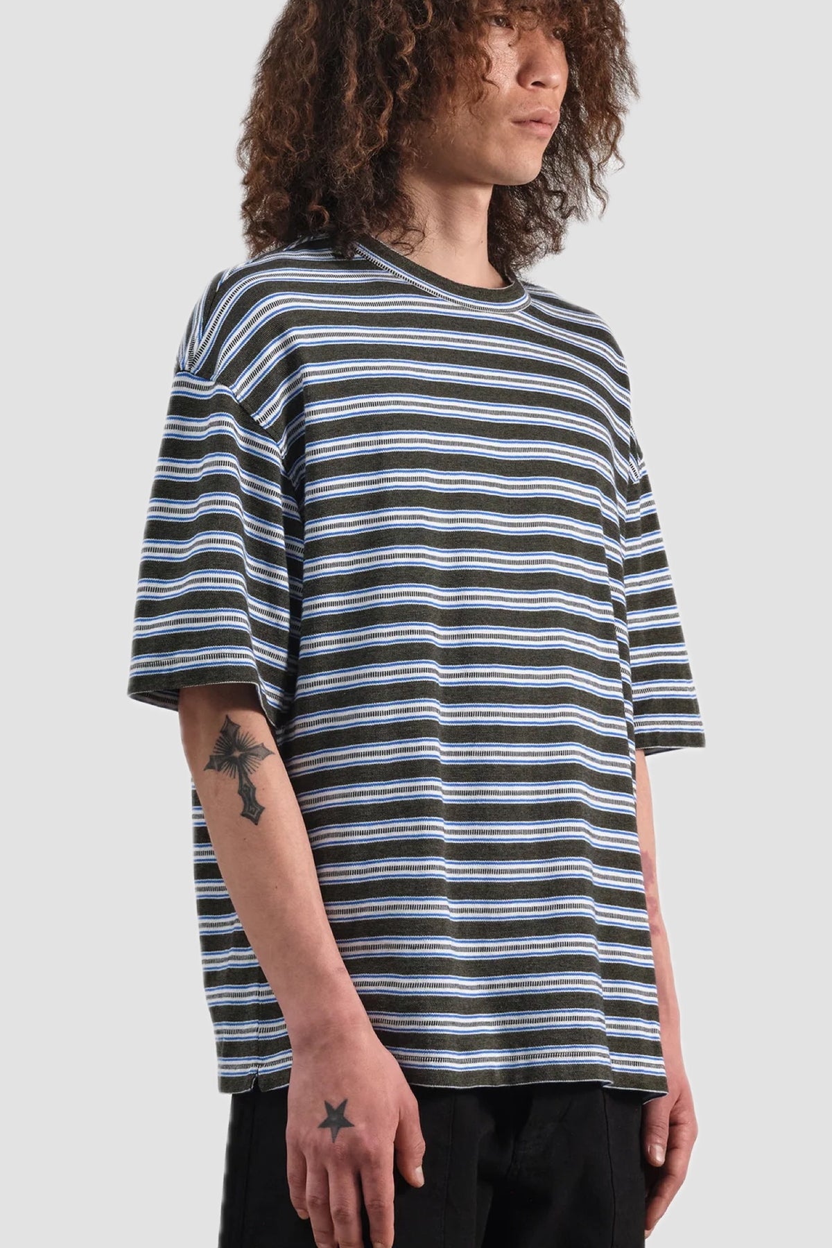 TRIPLE T SHIRT dark green multi