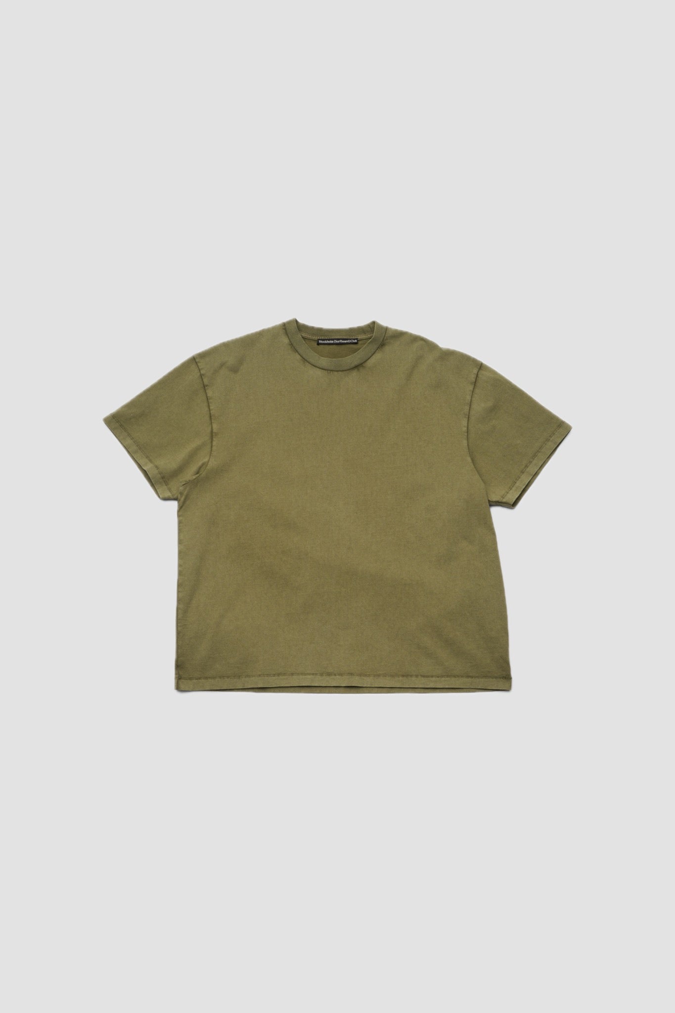 BOX TEE BACK LOGO Military Green