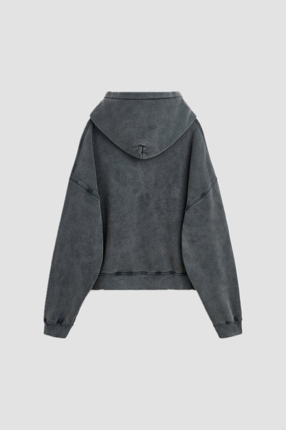 HOODIE 950 anthracite washed
